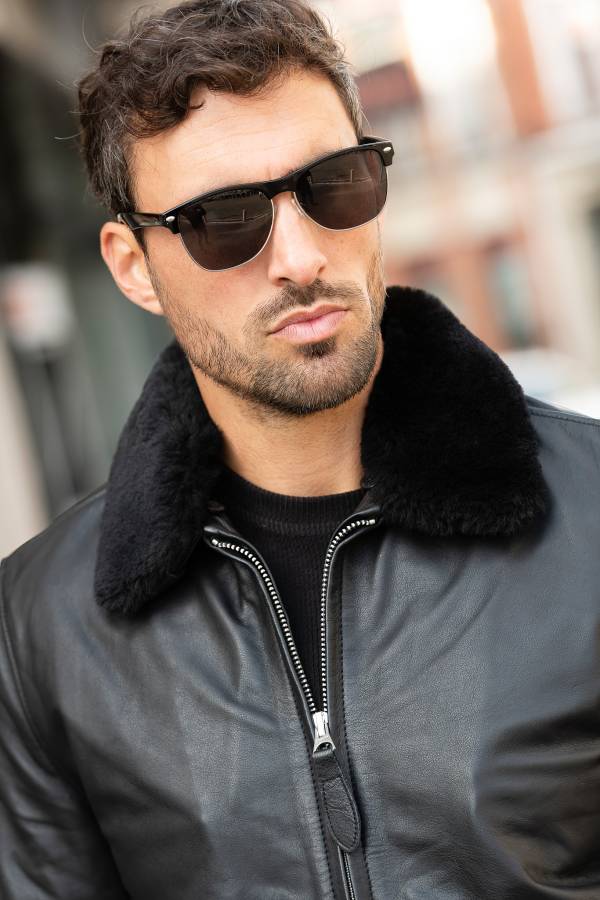 Herren - Schott LCYALES2CC BLACK — Ansicht 3
