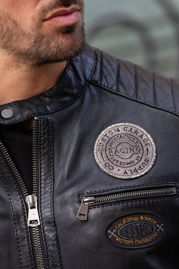 Chaqueta Hombre Cityzen ORLANDO BLACK — vista 4