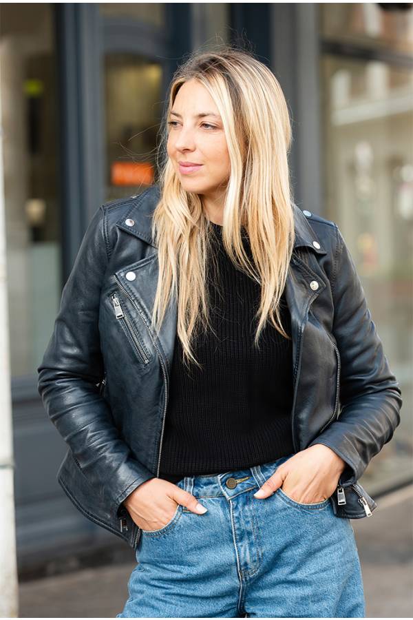 Damen Jacke Cityzen LOUISIANE NAVY — Ansicht 2