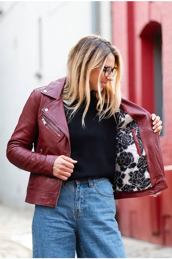 Damen Jacke Cityzen LOUISIANE KETCHUP — Ansicht 3