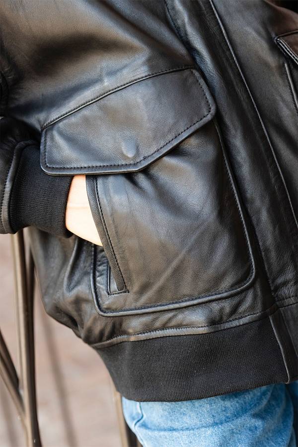 Chaqueta Mujeres Schott LCWDAISY2 BLACK — vista 5