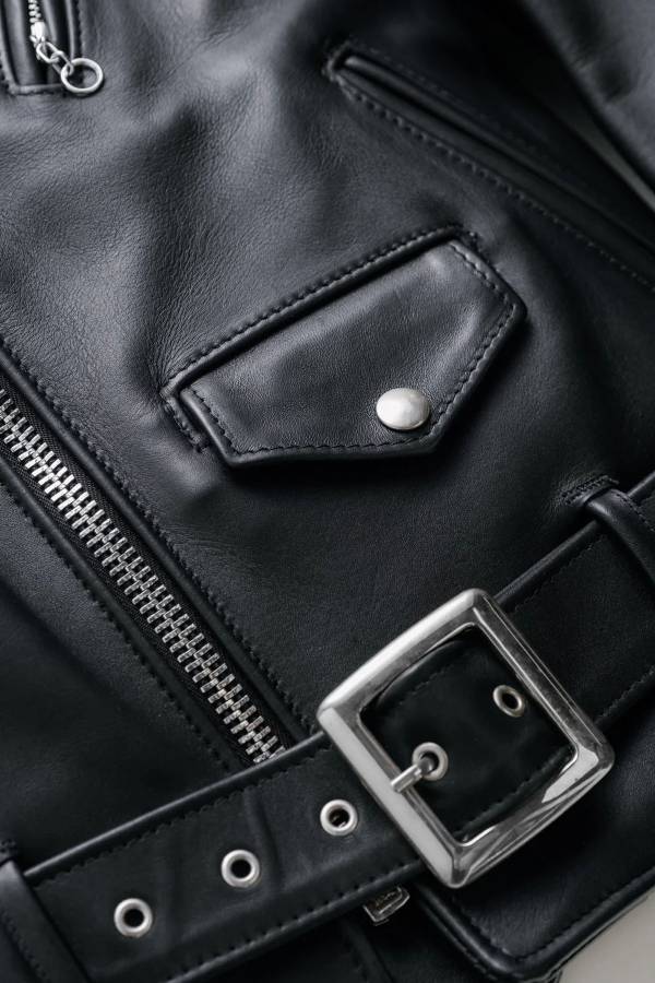 Blouson Homme Schott 613S BLACK — vue 5