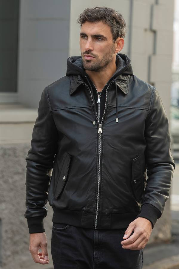 Herren Jacke Cityzen ADVENTURER BLACK — Ansicht 8