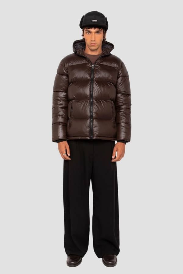 Chaqueta Hombre Schott COLUMBUS BROWN — vista 8