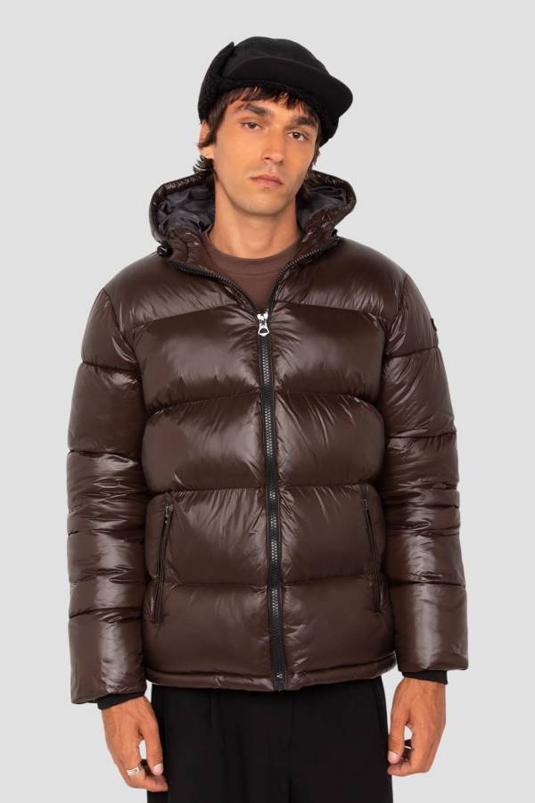 Chaqueta Hombre Schott COLUMBUS BROWN — vista 7