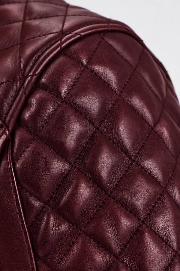Blouson Homme Daytona COBALT COW SEMI VEG BORDO — vue 6