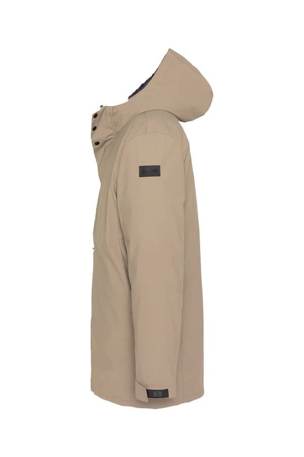 Herren Mantel Schott CANTON DARK BEIGE NAVY — Ansicht 3
