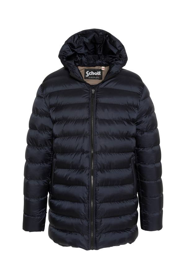 Herren Mantel Schott CANTON DARK BEIGE NAVY — Ansicht 2