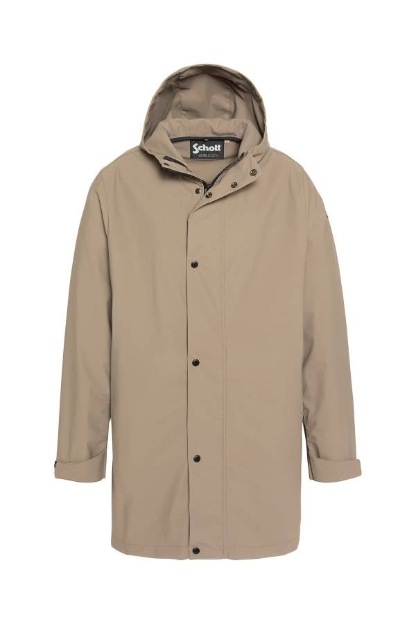 Herren Mantel Schott CANTON DARK BEIGE NAVY — Ansicht 9