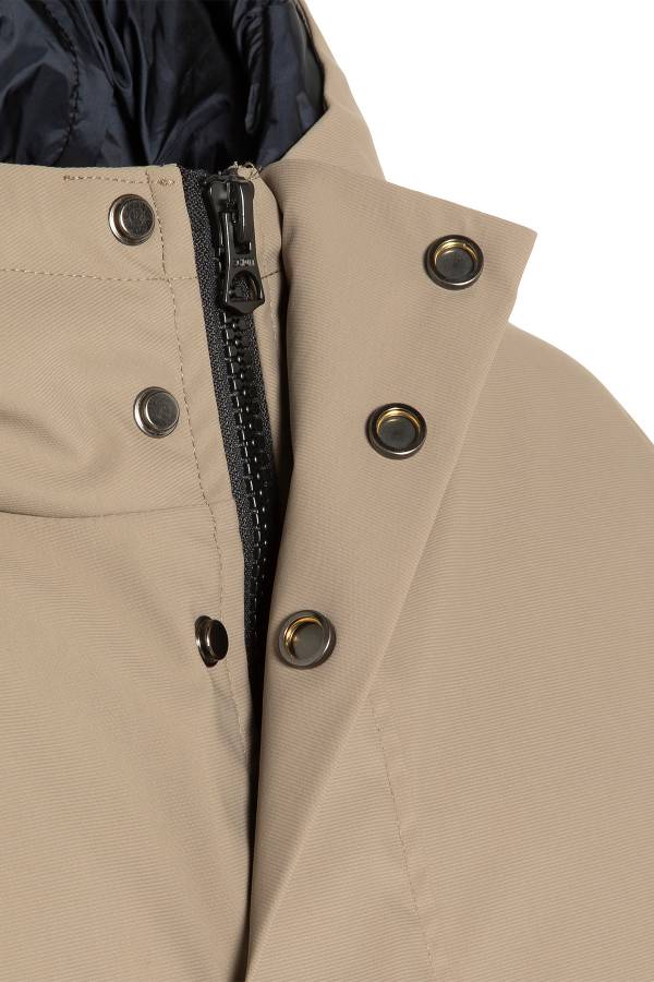 Herren Mantel Schott CANTON DARK BEIGE NAVY — Ansicht 10