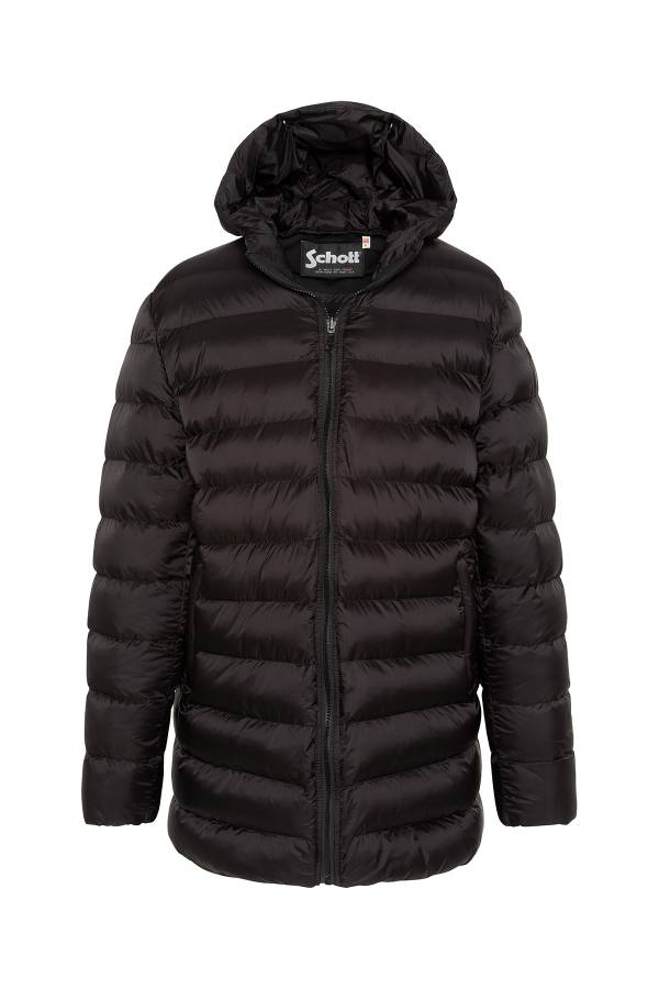 Herren Mantel Schott CANTON BLACK — Ansicht 2