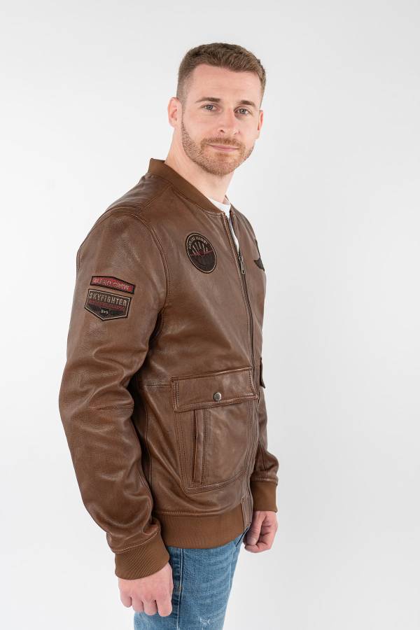  Homme Mauritius MMAirpilot COGNAC — vue 4