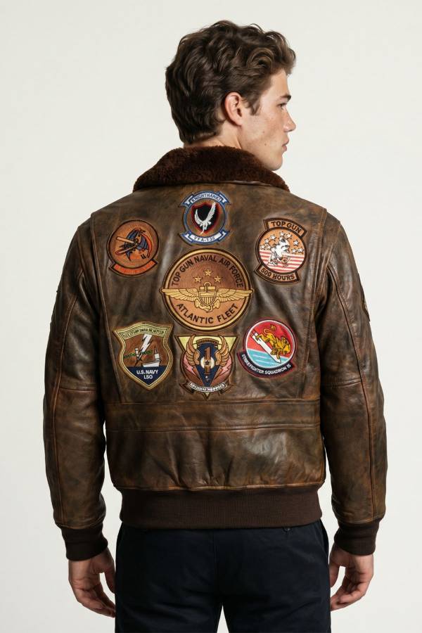  Homme Top Gun TGV 3 BROWN — vue 2