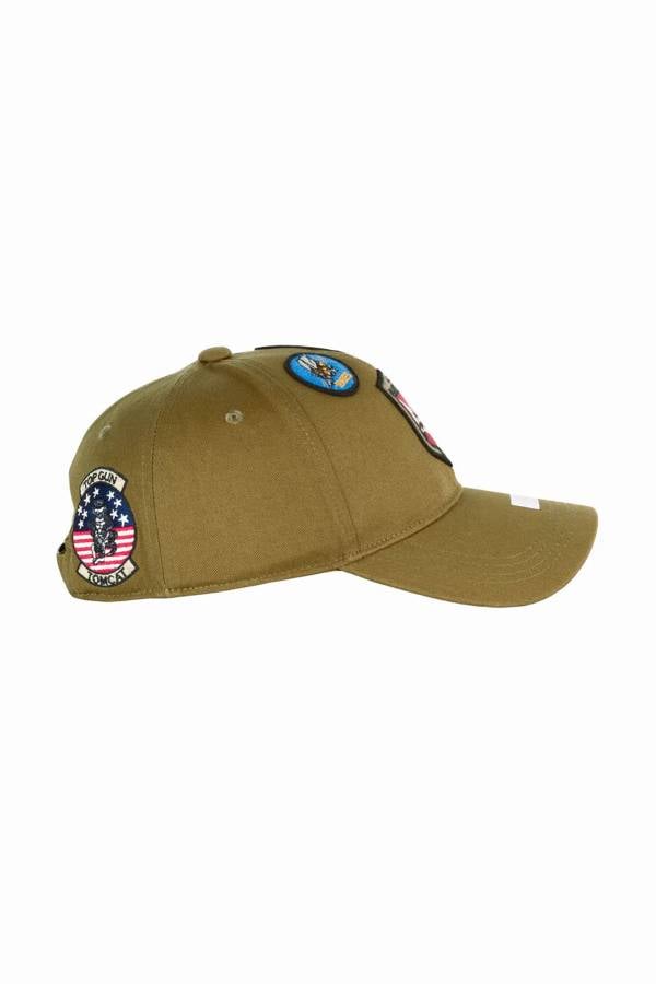  Unisex Top Gun TGH 1703 OLIVE — vista 3