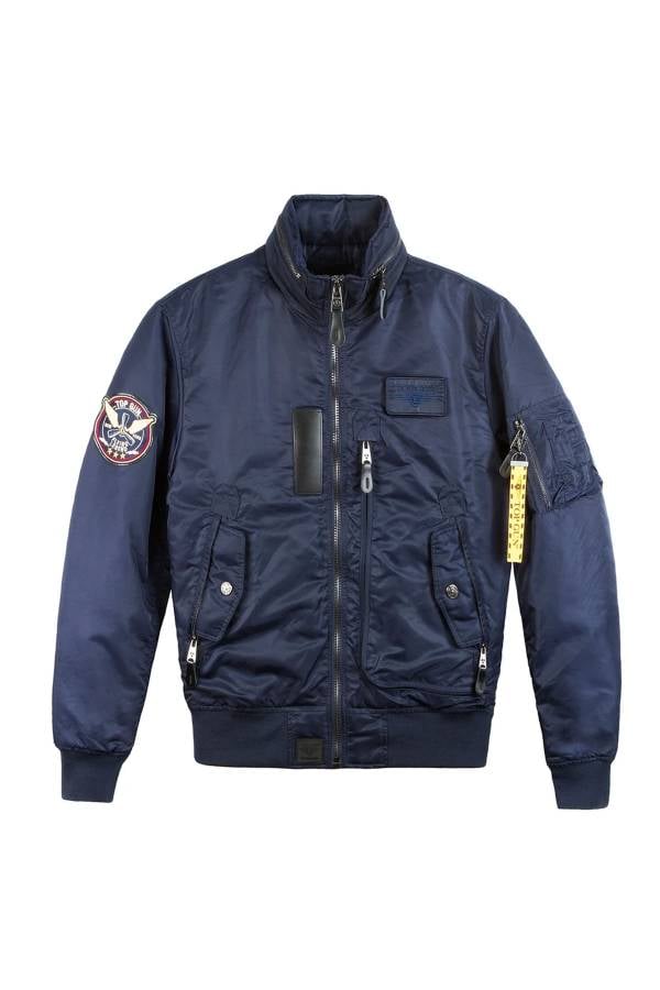 Herren Jacke Top Gun TGJ 2445 NAVY — Ansicht 2