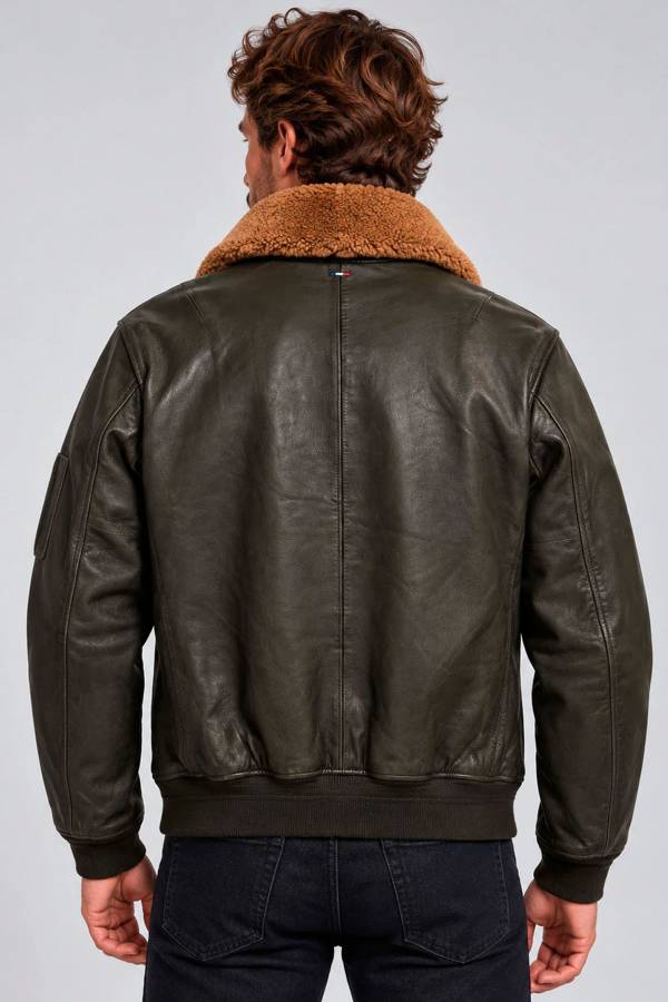  Homme Patrouille De France MA-1 ALPHA KAKI — vue 2