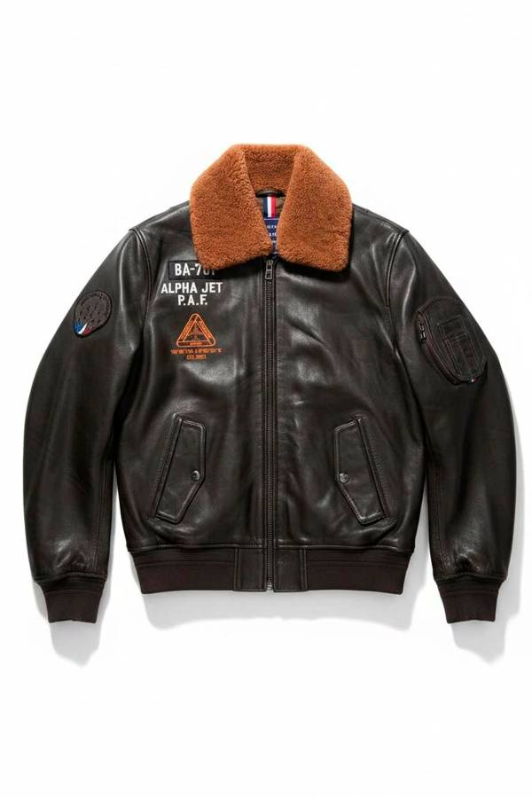  Homme Patrouille De France MA-1 ALPHA KAKI — vue 3